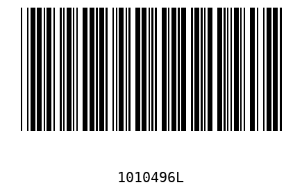 Barcode 1010496