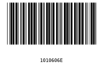 Barcode 1010606