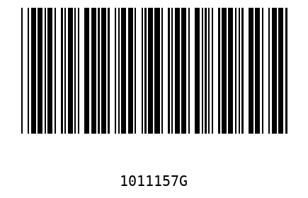 Barcode 1011157
