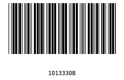 Barcode 1013330