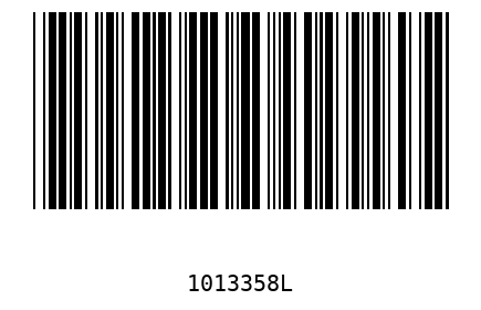 Barcode 1013358