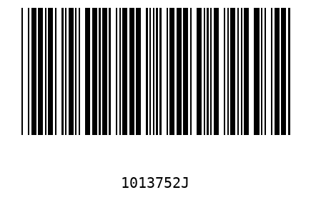 Barcode 1013752