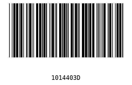 Barcode 1014403