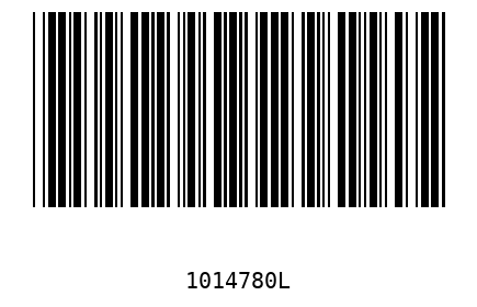 Barcode 1014780