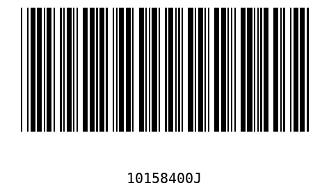 Barcode 10158400