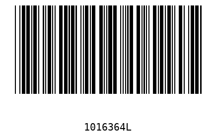 Barcode 1016364