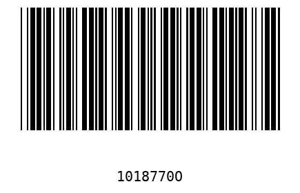 Barcode 1018770