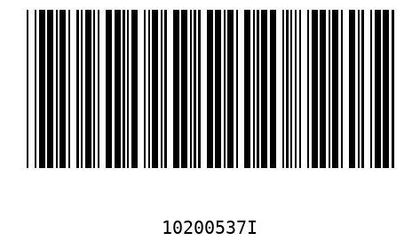 Barcode 10200537