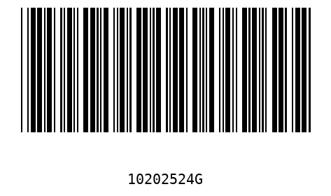 Barcode 10202524