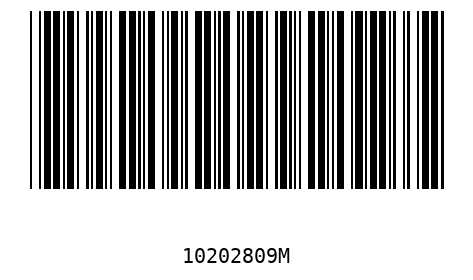 Barcode 10202809