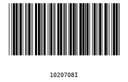 Barcode 1020708