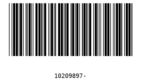 Barcode 10209897