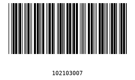 Barcode 10210300