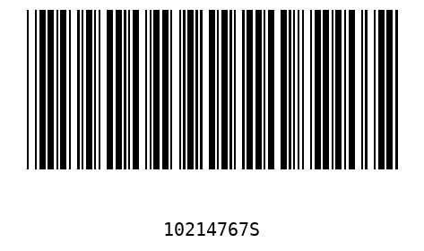 Barcode 10214767