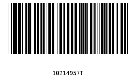 Barcode 10214957