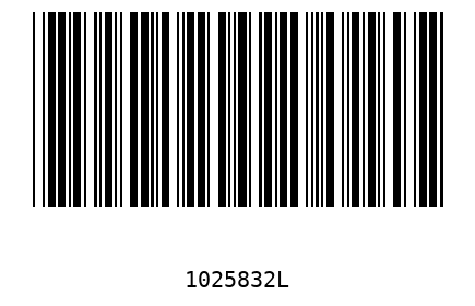 Barcode 1025832