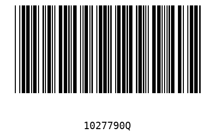 Barcode 1027790