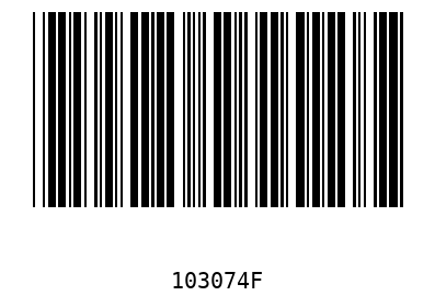 Barcode 103074