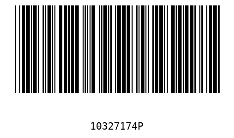 Barcode 10327174