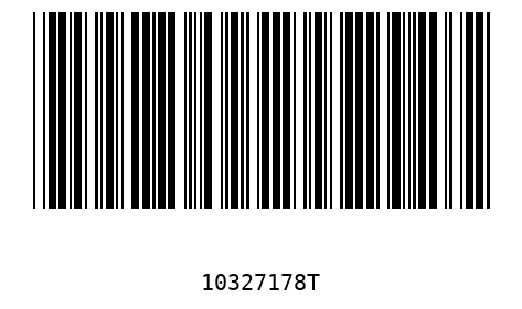 Barcode 10327178