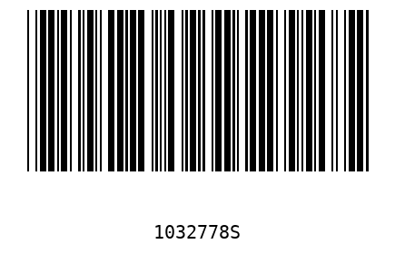 Barcode 1032778