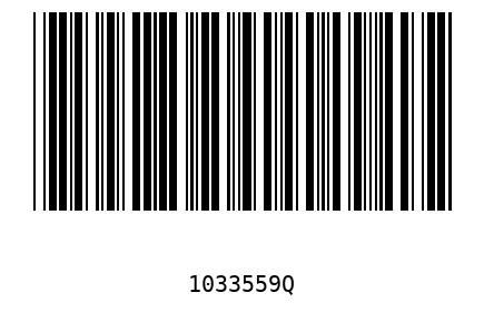 Barcode 1033559