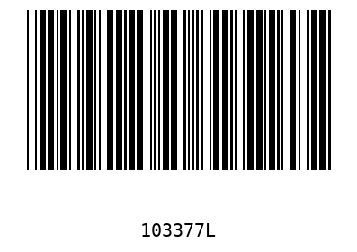 Barcode 103377