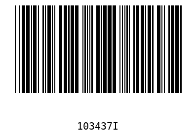 Barcode 103437