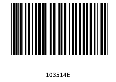 Barcode 103514