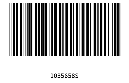 Barcode 1035658