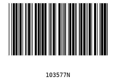 Barcode 103577