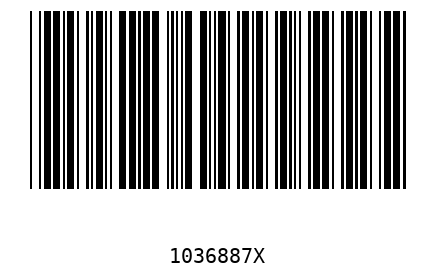 Barcode 1036887
