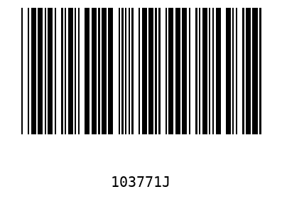 Barcode 103771
