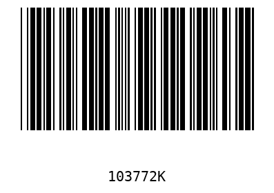 Barcode 103772