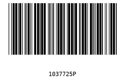 Barcode 1037725