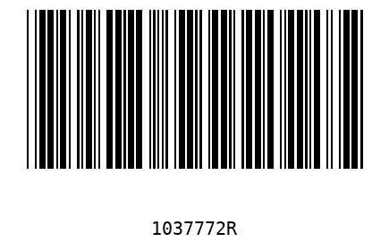 Barcode 1037772