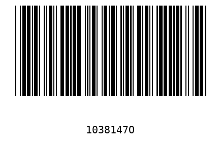 Barcode 1038147