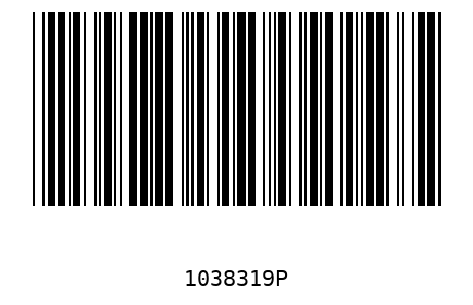 Barcode 1038319