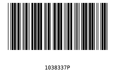 Barcode 1038337