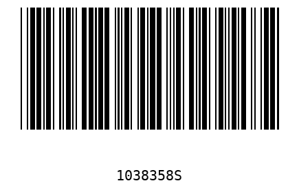 Barcode 1038358