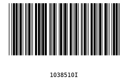 Barcode 1038510