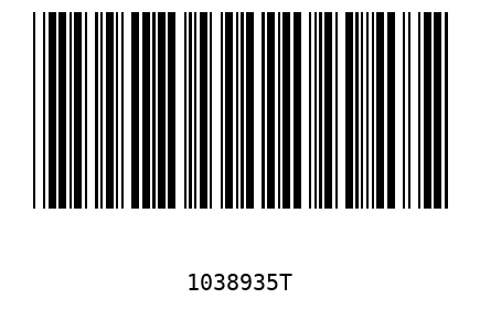 Barcode 1038935