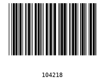 Barra Código, Code 39 10421