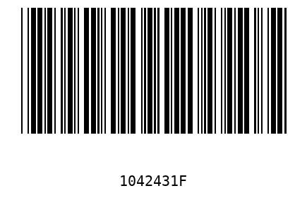 Barcode 1042431