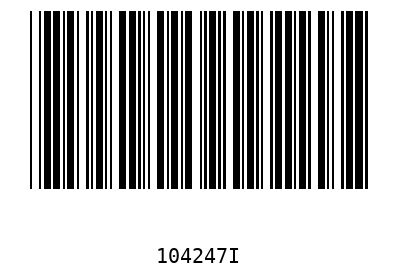 Barcode 104247