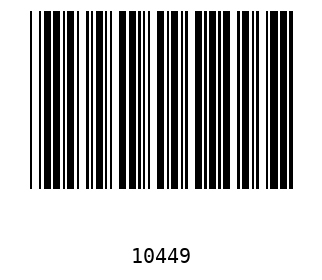 Barra Código, Code 39 1044