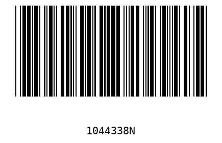 Barcode 1044338
