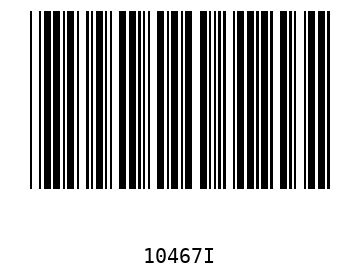 Barra Código, Code 39 10467