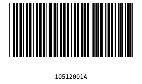 Barcode 10512001