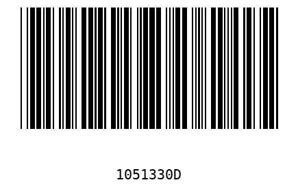 Barcode 1051330